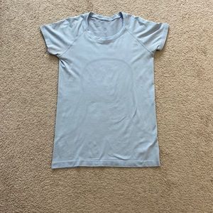 Blue swiftly tech short sleeve